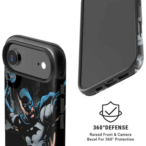 DC Comics Batman Throwing Batarang Jim Lee Art iPhone 17 Air Magsafe Impact Case