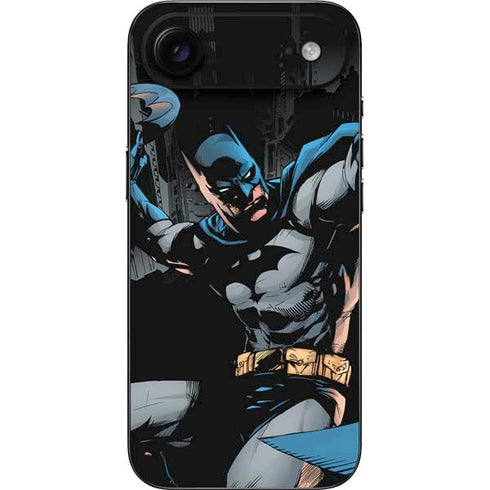 DC Comics Batman Throwing Batarang Jim Lee Art iPhone 17 Air Skin
