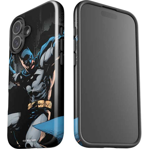 DC Comics Batman Throwing Batarang Jim Lee Art iPhone 17 Impact Case
