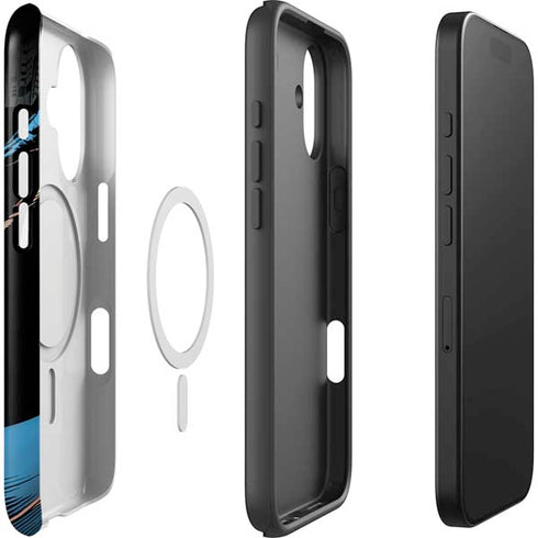 DC Comics Batman Throwing Batarang Jim Lee Art iPhone 17 Magsafe Impact Case