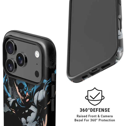 DC Comics Batman Throwing Batarang Jim Lee Art iPhone 17 Pro Magsafe Impact Case