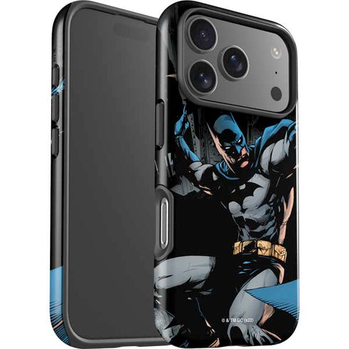 DC Comics Batman Throwing Batarang Jim Lee Art iPhone 17 Pro Max Impact Case