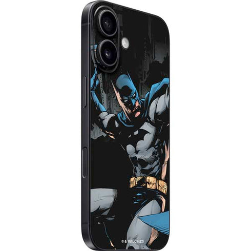 DC Comics Batman Throwing Batarang Jim Lee Art iPhone 17 Skin