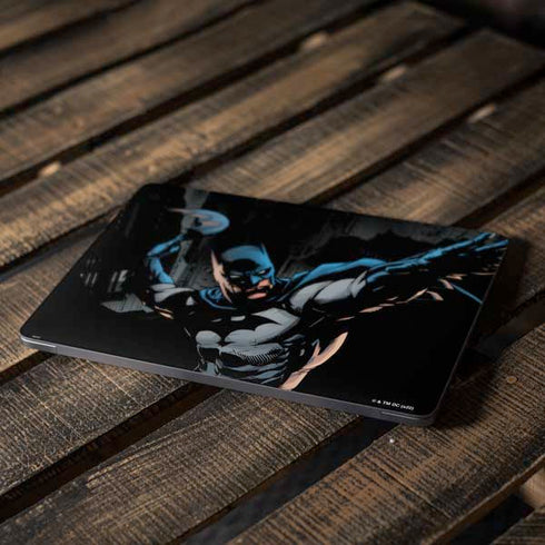 DC Comics Batman Throwing Batarang Jim Lee Art Apple MacBook Air Skin