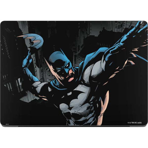 DC Comics Batman Throwing Batarang Jim Lee Art Apple MacBook Pro 14-inch Skin