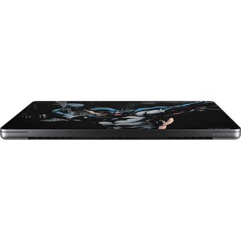 DC Comics Batman Throwing Batarang Jim Lee Art Apple MacBook Pro 14-inch Skin