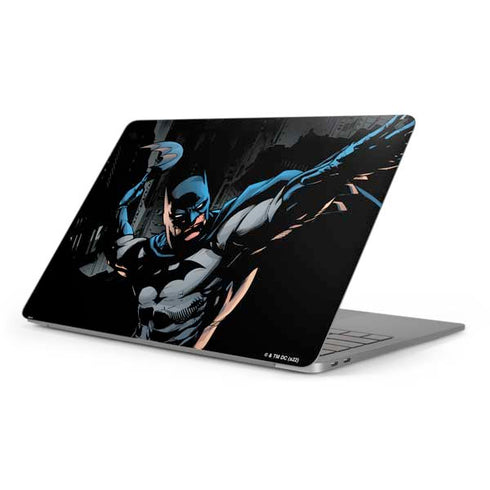 DC Comics Batman Throwing Batarang Jim Lee Art Apple MacBook Pro 16-inch Skin