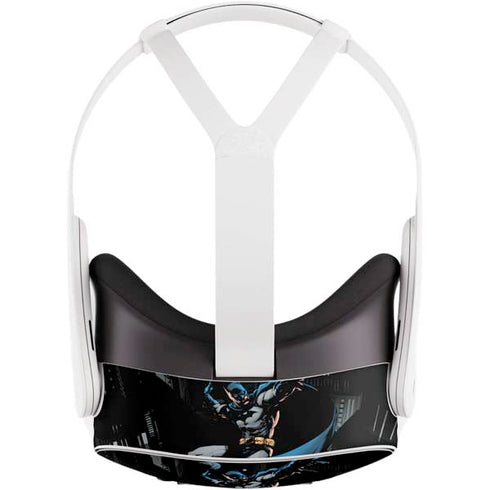 DC Comics Batman Throwing Batarang Jim Lee Art Meta Quest 3S Skin