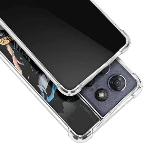 DC Comics Batman Throwing Batarang Jim Lee Art Moto G Stylus 5G (2025) Clear Case