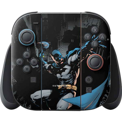 DC Comics Batman Throwing Batarang Jim Lee Art Nintendo Switch 2 (2025) Joy-Con Controller Skin