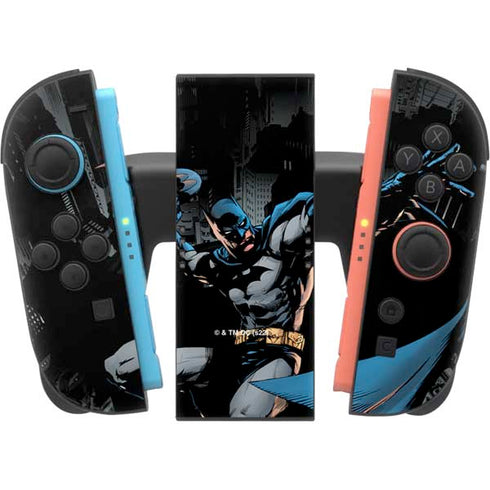 DC Comics Batman Throwing Batarang Jim Lee Art Nintendo Switch 2 (2025) Joy-Con Controller Skin
