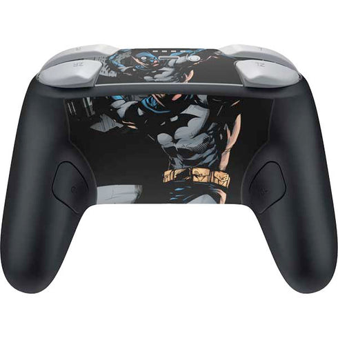 DC Comics Batman Throwing Batarang Jim Lee Art Nintendo Switch 2 (2025) Pro Controller Skin