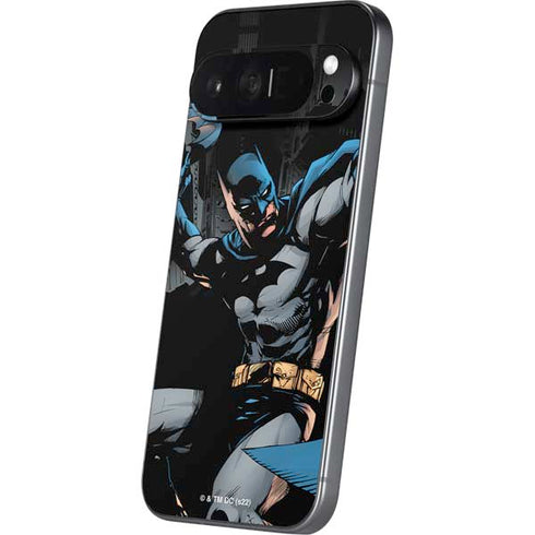 DC Comics Batman Throwing Batarang Jim Lee Art Pixel 9 Pro XL Skin