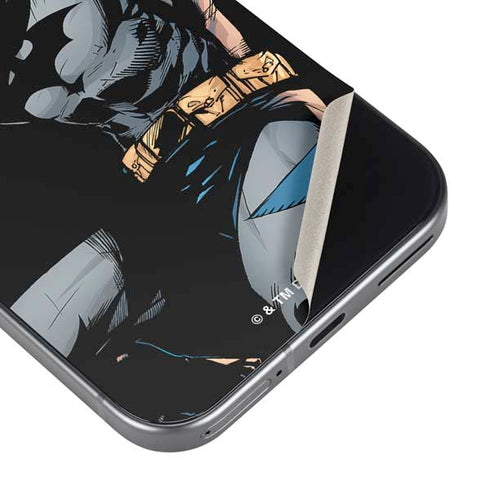 DC Comics Batman Throwing Batarang Jim Lee Art Pixel 9 Pro XL Skin