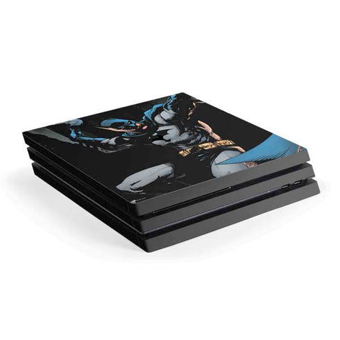 DC Comics Batman Throwing Batarang Jim Lee Art PlayStation PS4 Skins