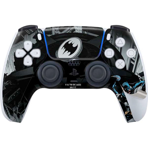 DC Comics Batman Throwing Batarang Jim Lee Art PS5 Pro Disk Bundle Skin