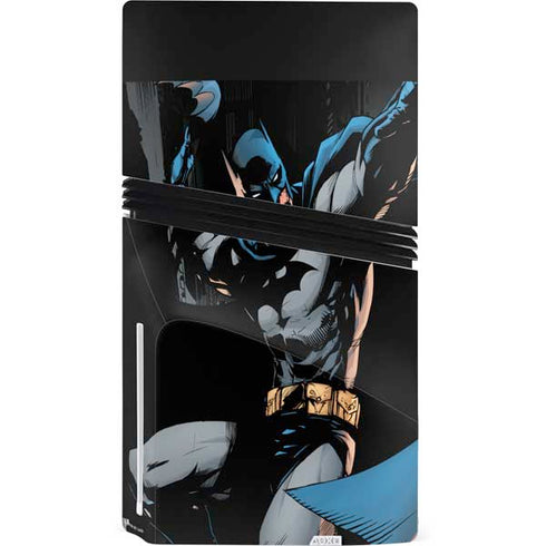 DC Comics Batman Throwing Batarang Jim Lee Art PS5 Pro Disk Console Skin