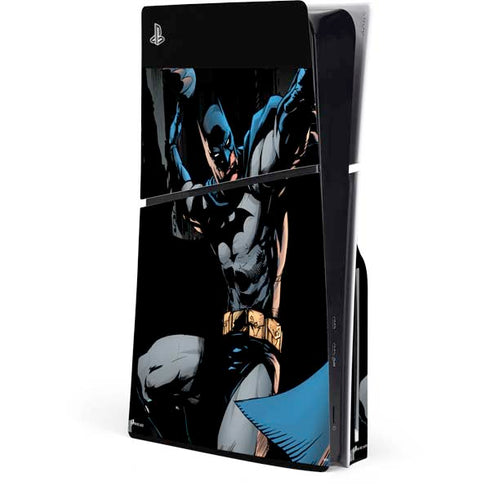 DC Comics Batman Throwing Batarang Jim Lee Art PlayStation PS5 Skins