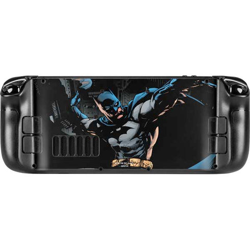 DC Comics Batman Throwing Batarang Jim Lee Art Steam Deck Handheld Gaming Computer Skin