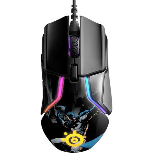 DC Comics Batman Throwing Batarang Jim Lee Art SteelSeries Rival 600 Gaming Mouse Skin
