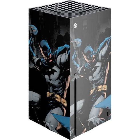 DC Comics Batman Throwing Batarang Jim Lee Art Xbox Series X Skins