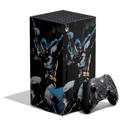 DC Comics Batman Throwing Batarang Jim Lee Art XBox Series X Digital Edition Bundle Skin