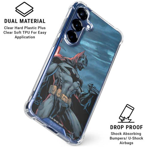 DC Comics Batman Future State Cover #4 By Jim Lee Galaxy S25 Clear Case