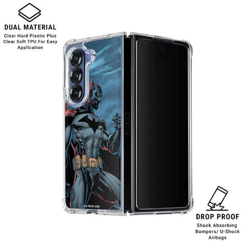 DC Comics Batman Future State Cover #4 By Jim Lee Galaxy Z Fold6 Clear Case