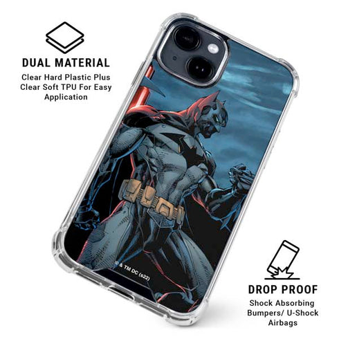 DC Comics Batman Future State Cover #4 By Jim Lee iPhone 15 Clear Case