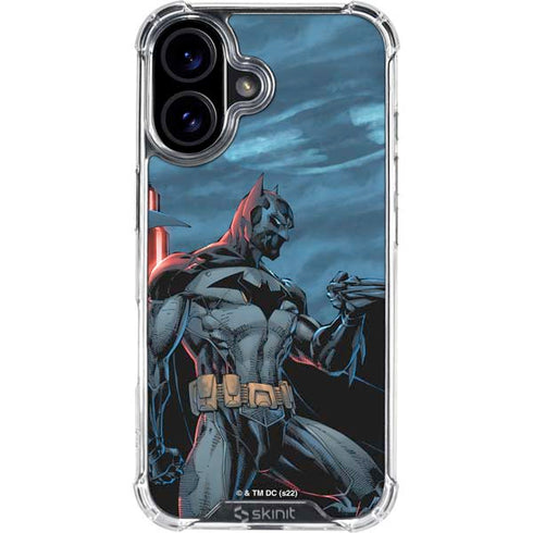 DC Comics Batman Future State Cover #4 By Jim Lee iPhone 16 Plus Clear Case