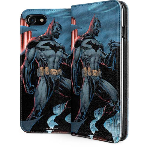 DC Comics Batman Future State Cover #4 By Jim Lee iPhone SE (2nd & 3rd Gen) Folio Case