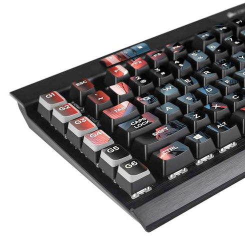 DC Comics Batman Future State Cover #4 By Jim Lee K95 RGB PLATINUM Mechanical Gaming Keyboard Skin