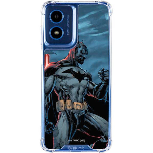 DC Comics Batman Future State Cover #4 By Jim Lee Moto G Play 4G (2024) Clear Case