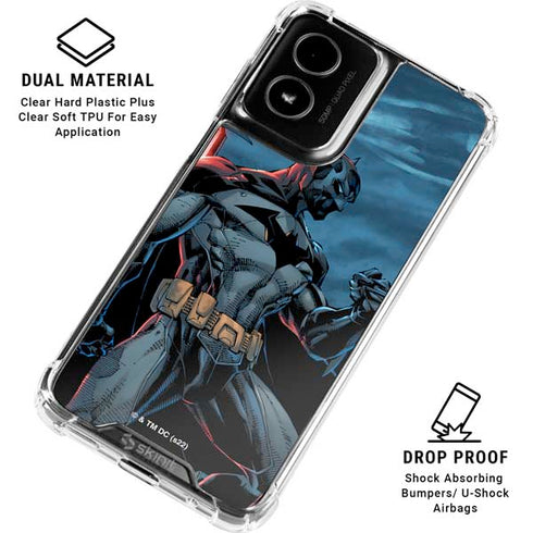 DC Comics Batman Future State Cover #4 By Jim Lee Moto G Power 5G (2024) Clear Case