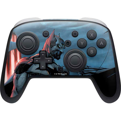 DC Comics Batman Future State Cover #4 By Jim Lee Nintendo Switch 2 (2025) Pro Controller Skin