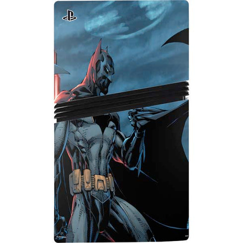 DC Comics Batman Future State Cover #4 By Jim Lee PS5 Pro Disk Bundle Skin