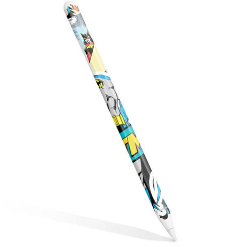 DC Comics Batman Vintage Pose Collage Art Apple Pencil (2nd Gen 2019) Skin