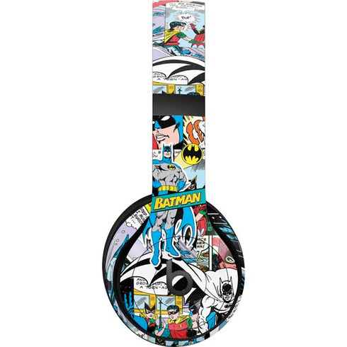 DC Comics Batman Vintage Pose Collage Art Beats Studio Pro Wireless Headphones Skin