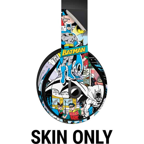 DC Comics Batman Vintage Pose Collage Art Beats Studio Pro Wireless Headphones Skin