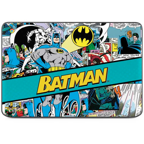 DC Comics Batman Vintage Pose Collage Art HP Chromebook Skin