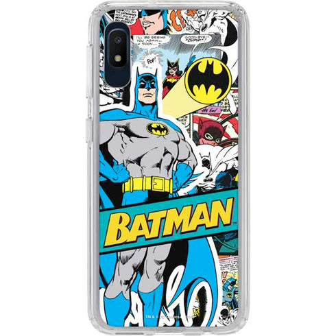 DC Comics Batman Vintage Pose Collage Art Galaxy Cases