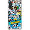DC Comics Batman Vintage Pose Collage Art Galaxy A17 Clear Case