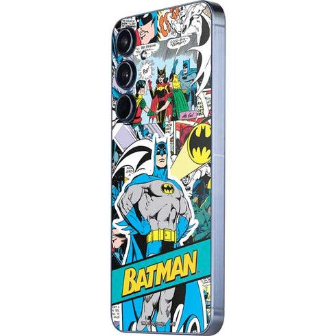DC Comics Batman Vintage Pose Collage Art Galaxy A36 5G Skin