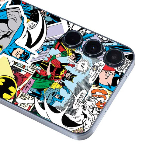 DC Comics Batman Vintage Pose Collage Art Galaxy A36 5G Skin