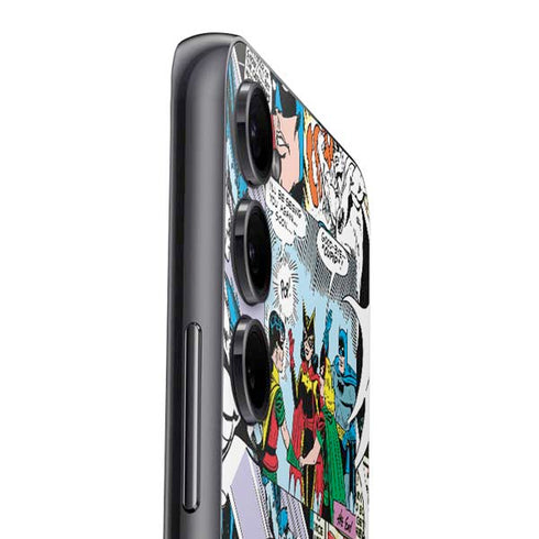 DC Comics Batman Vintage Pose Collage Art Galaxy A54 5G Skin