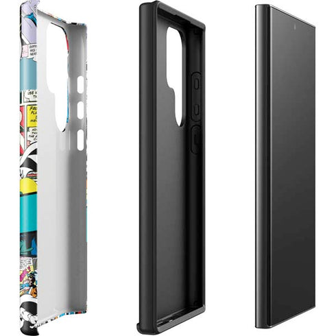 DC Comics Batman Vintage Pose Collage Art Galaxy S23 Ultra Pro Case