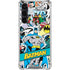 DC Comics Batman Vintage Pose Collage Art Galaxy S24 FE Clear Case