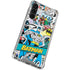DC Comics Batman Vintage Pose Collage Art Galaxy S24 FE Clear Case