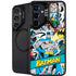 DC Comics Batman Vintage Pose Collage Art Galaxy S24 FE Kickstand Case