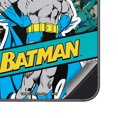DC Comics Batman Vintage Pose Collage Art Galaxy S25 Skin